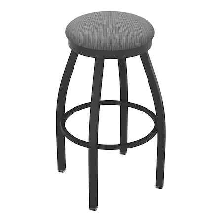 Holland Bar Stool Co 30" Swivel Bar Stool, Pewter Finish, Graph Seat 80230PW020